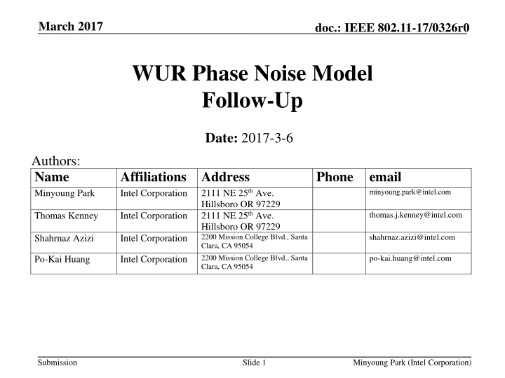 march 2017 n.w