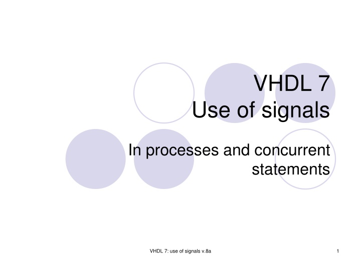 vhdl 7 n.w
