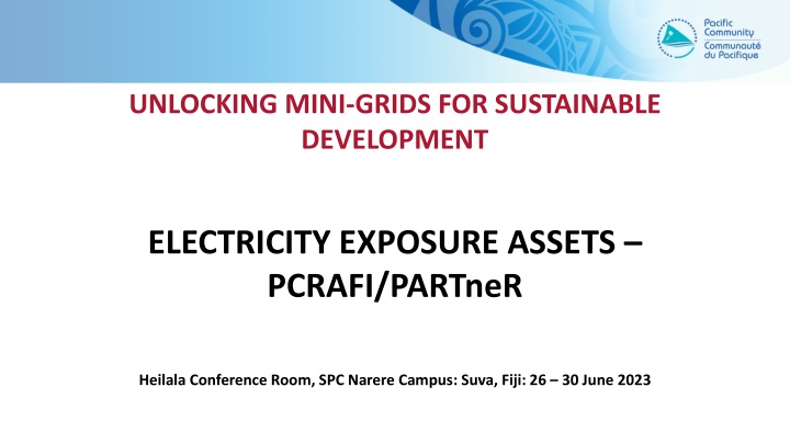 Unlocking Mini-Grids for Sustainable Development in Fiji