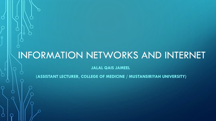 information networks and internet n.w
