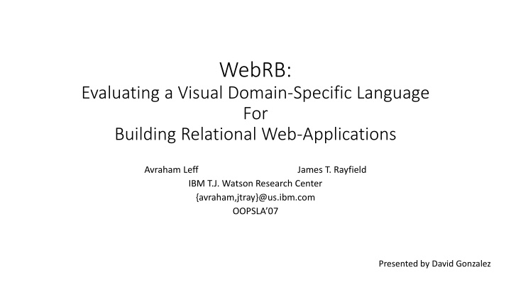 webrb n.w