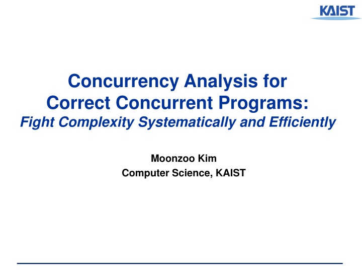 concurrency analysis for correct concurrent n.w