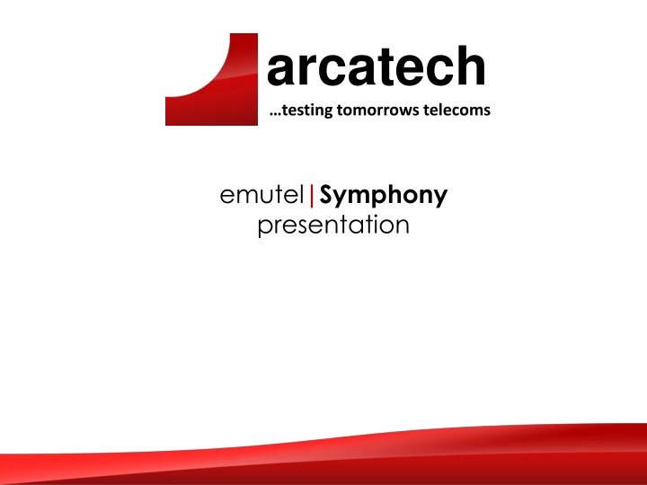 Emutel Symphony - Network Simulator for Testing ISDN and Analogue Equipment