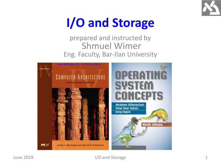 i o and storage n.w