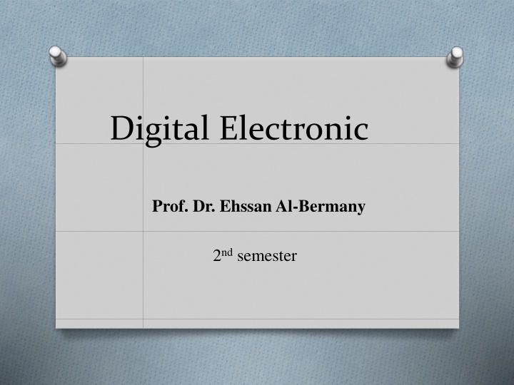 digital electronic n.w