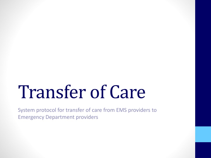 transfer of care n.w