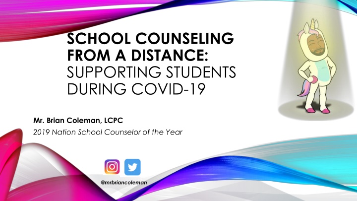 school counseling from a distance supporting n.w