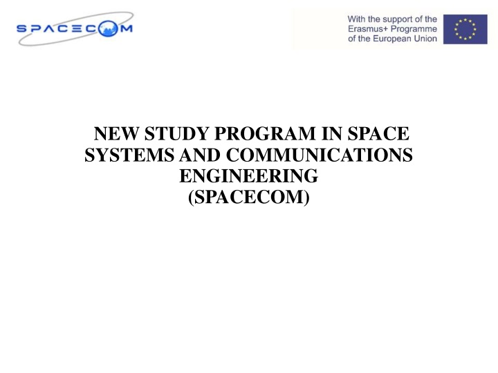 new study program in space systems n.w