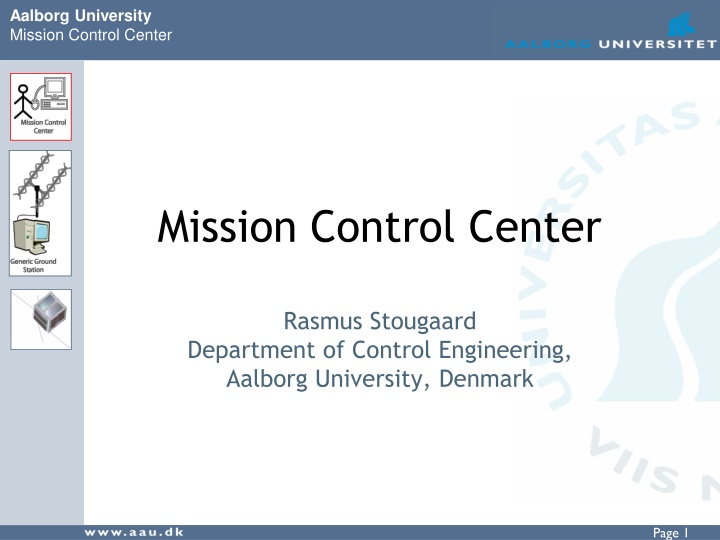aalborg university mission control center n.w