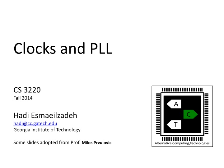 clocks and pll n.w