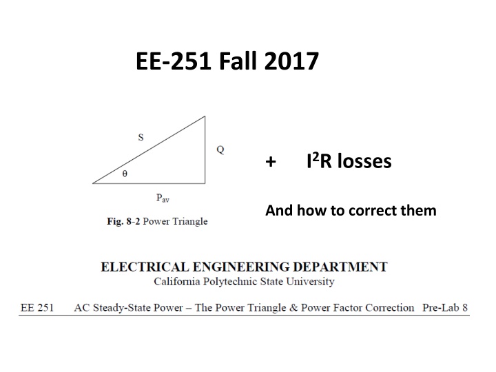 ee 251 fall 2017 n.w