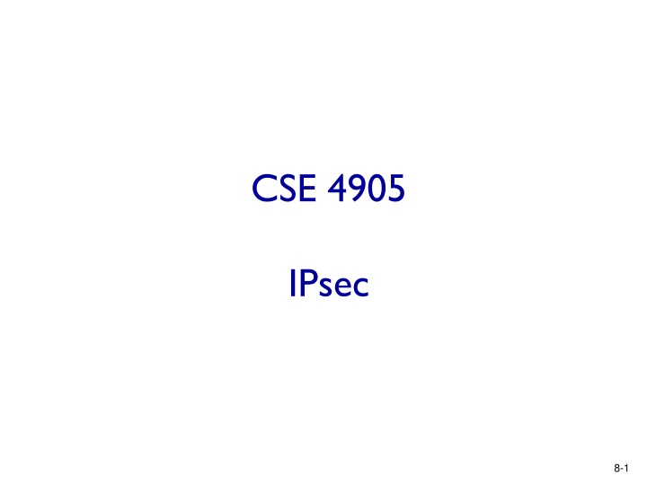 cse 4905 n.w