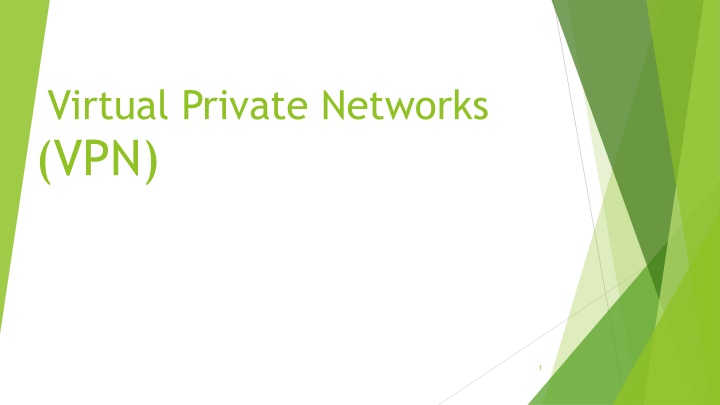 virtual private networks vpn n.w