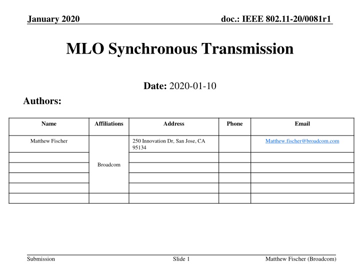 doc ieee 802 11 20 0081r1 n.w