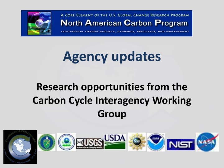 agency updates n.w