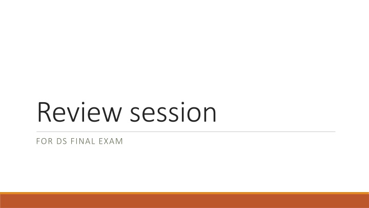 review session n.w