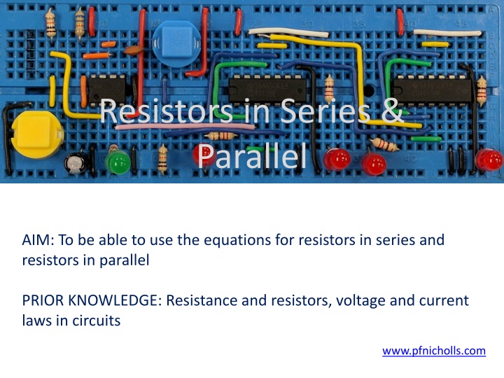 resistors in series parallel n.w