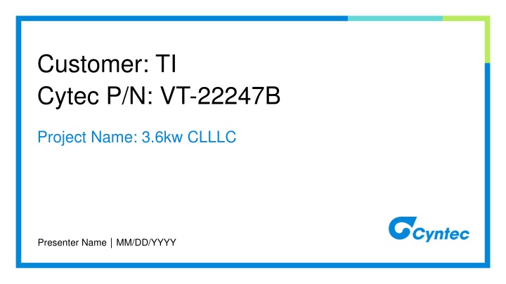 customer ti cytec p n vt 22247b n.w