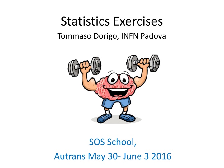 statistics exercises tommaso dorigo infn padova n.w