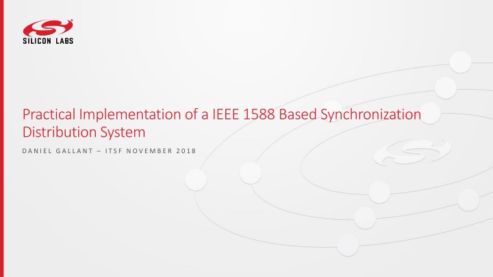 practical implementation of a ieee 1588 based n.w