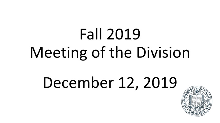 fall 2019 n.w