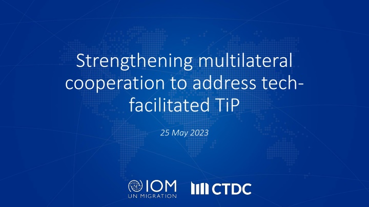 strengthening multilateral cooperation to address n.w