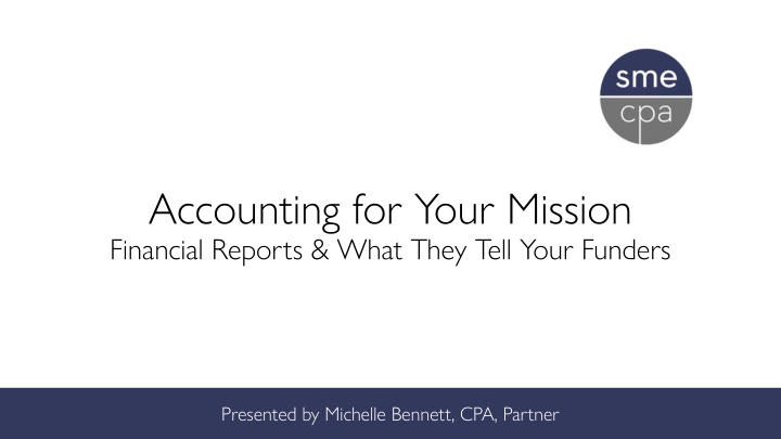 accounting for your mission financial reports n.w