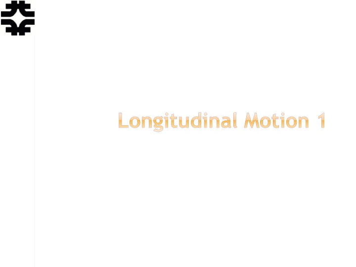 longitudinal motion 1 n.w
