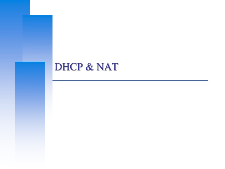 dhcp nat n.w