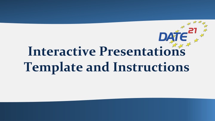 interactive presentations template n.w