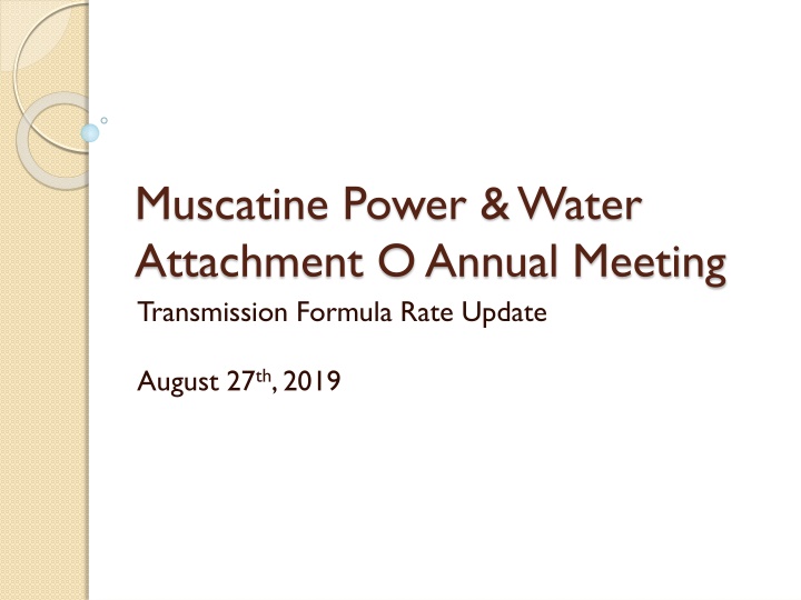 muscatine power water attachment o annual meeting n.w