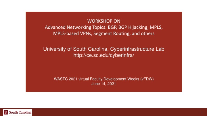workshop on n.w