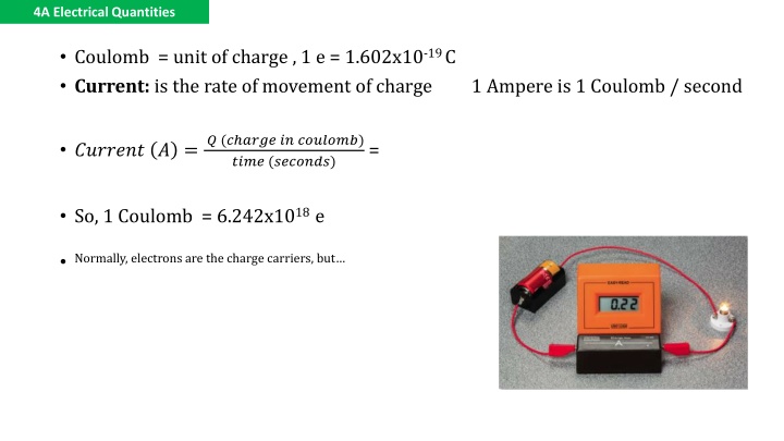 4a electrical quantities n.w