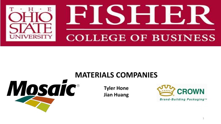 materials companies n.w
