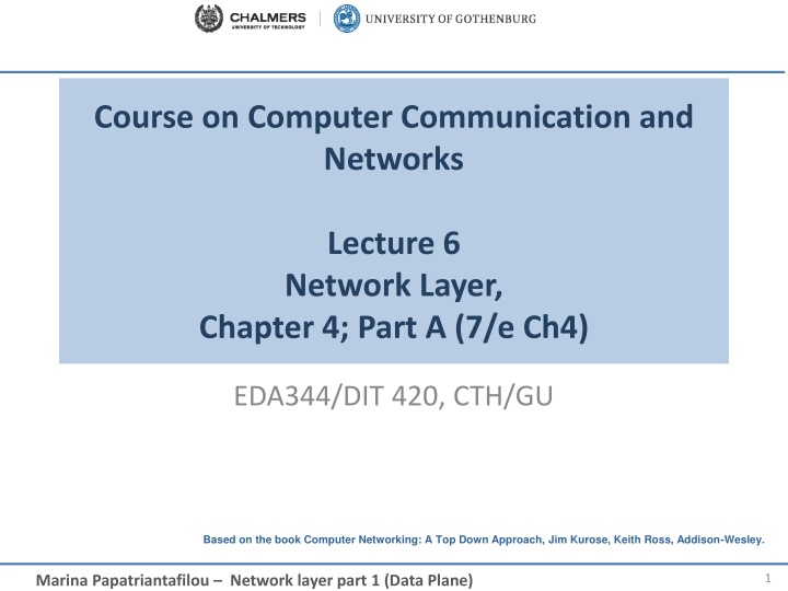course on computer communication and networks n.w