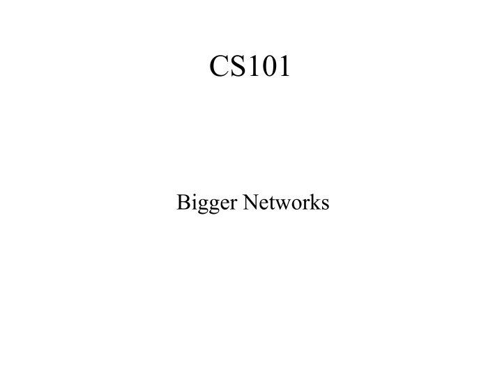 cs101 n.w