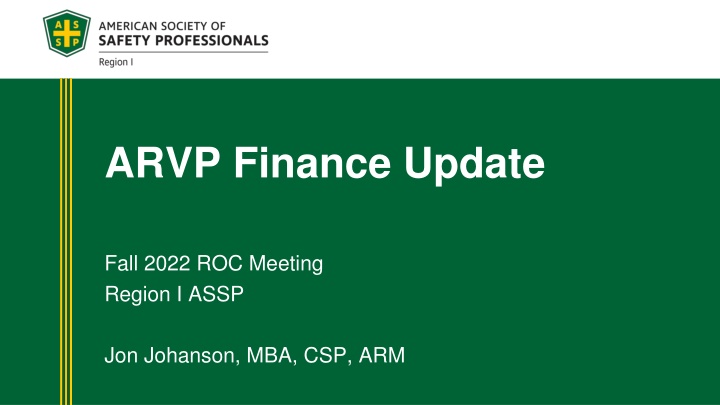 arvp finance update n.w
