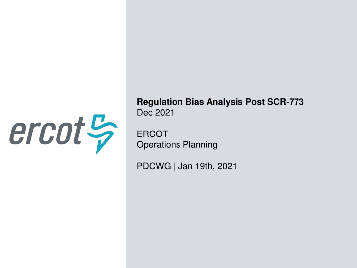 regulation bias analysis post scr 773 dec 2021 n.w
