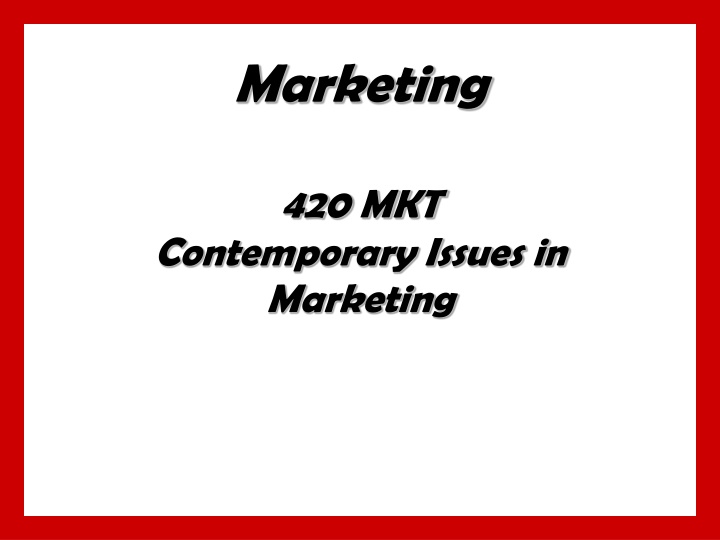 marketing n.w