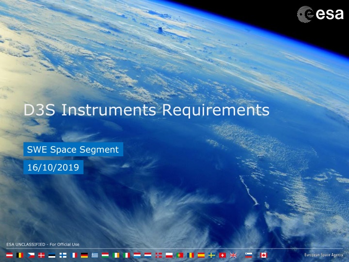 d3s instruments requirements n.w
