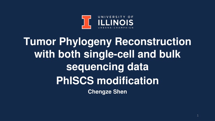 tumor phylogeny reconstruction with both single n.w