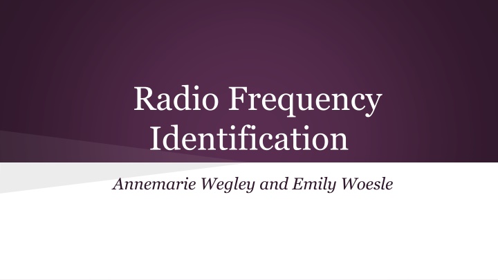 radio frequency identification n.w