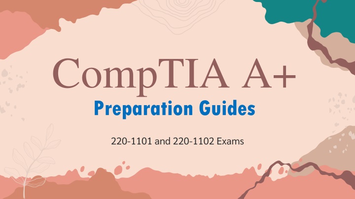 comptia a preparation guides n.w