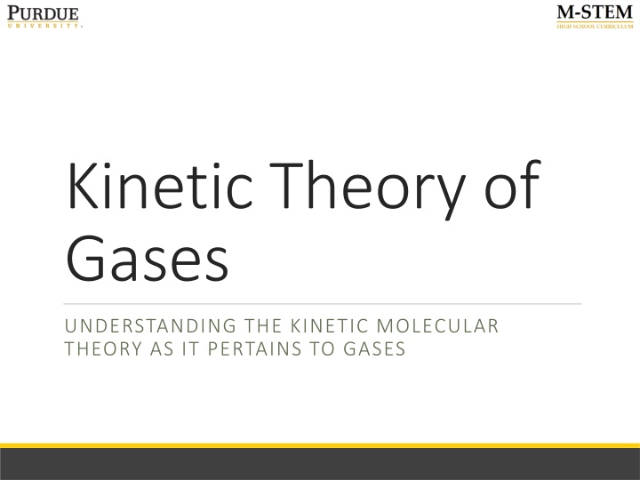 kinetic theory of gases n.w