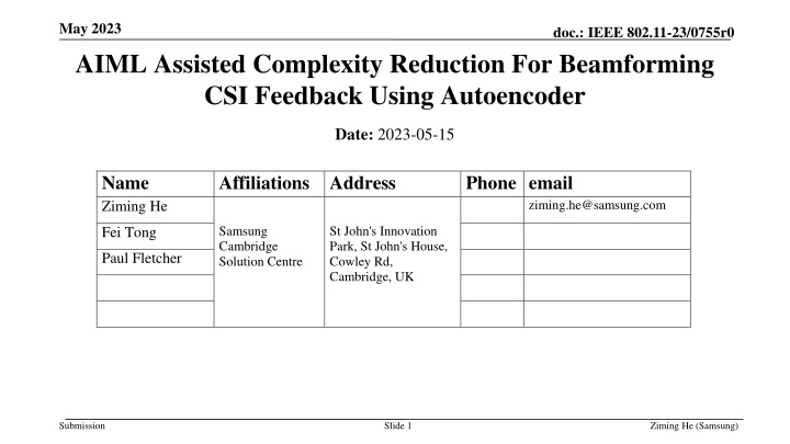 may 2023 aiml assisted complexity reduction n.w