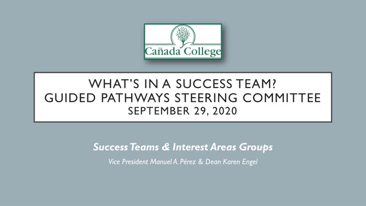what s in a success team guided pathways steering n.w