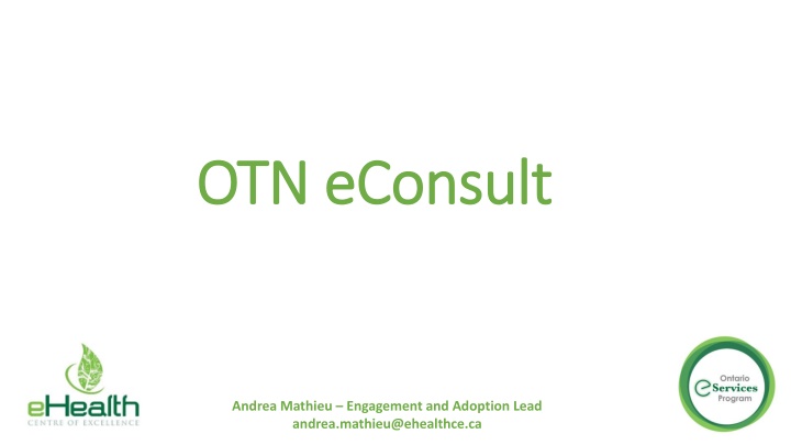 otn econsult otn econsult n.w