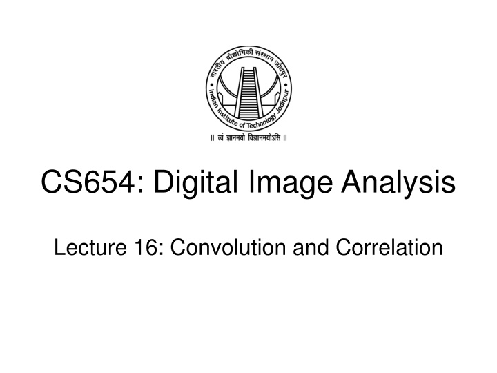 cs654 digital image analysis n.w
