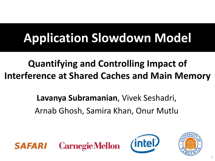 application slowdown model n.w