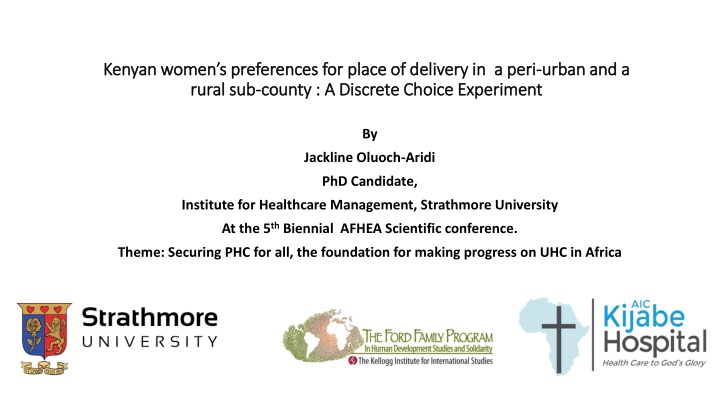 kenyan women s kenyan women s preferences n.w